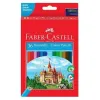 Krāsainie zīmuļi Faber-Castell Daudzkrāsains 4 Daudzums