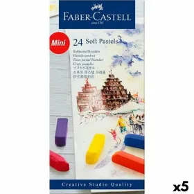 Set of soft pastel chalks Faber-Castell Разноцветный (5 штук)