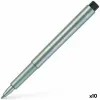 Marķieris Faber-Castell Pitt Artist Metālisks Sudrabains (10 gb.)