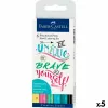 Tussisetti Faber-Castell Pitt Artist Kalligrafia Tapaus Kakku (5 osaa)