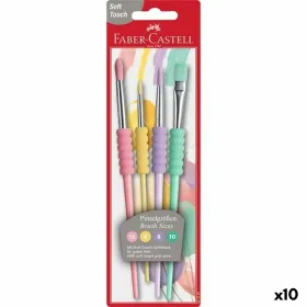 Кисти Faber-Castell 4 Предметы Пирог (10 штук)