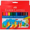Tussisetti Faber-Castell Jumbo Tapaus Monivärinen (12 osaa)