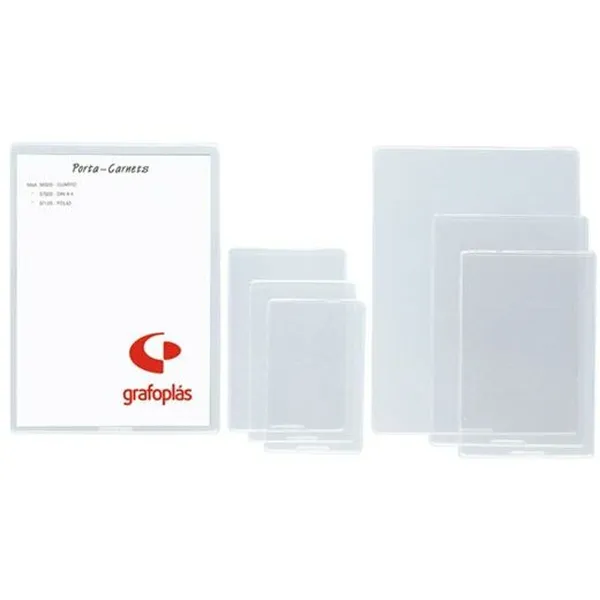 Футляр для удостоверения личности Grafoplas Прозрачный PVC (25 штук)