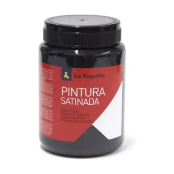 Tempera La Pajarita L-22 Musta Satiiniviimeistely Koulu (35 ml) (6 osaa)
