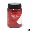 Tempera La Pajarita Carmin L-09 6 Dalys Raudona Satino apdaila Mokykla