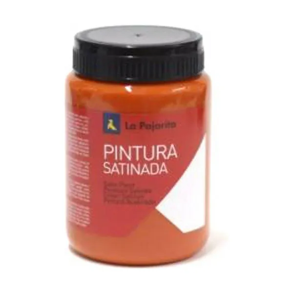 tempera La Pajarita L-06 6 Daudzums Satīna apdare Skolas Oranžs