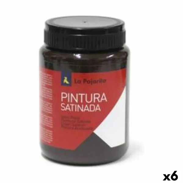 Tempera La Pajarita L-10 6 Kappaletta Satiiniviimeistely Koulu Ruskea