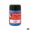 tempera La Pajarita Cyan L-26 6 Daudzums Skolas Satīna apdare Zils