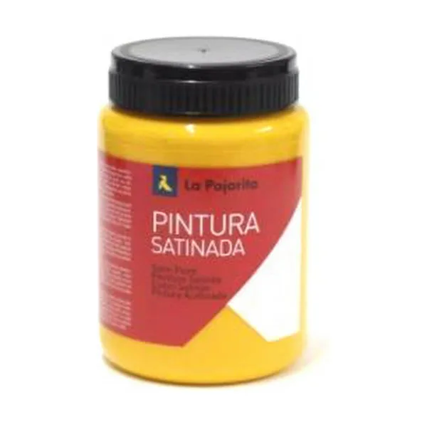 Tempera La Pajarita L-27 Yellow White 35 ml School Satin finish (6 Units)