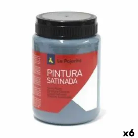 Tempera La Pajarita Metallic L-34 6 Kappaletta Sininen Koulu Satiiniviimeistely