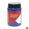 Tempera La Pajarita L-36 6 Dalys Tamsiai mėlyna Satino apdaila