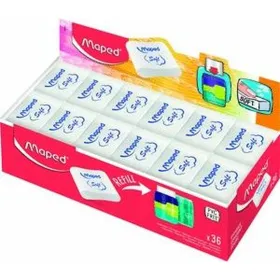 Trintukų rinkinys Maped Essential Soft Connect Balta 36 Vienetai