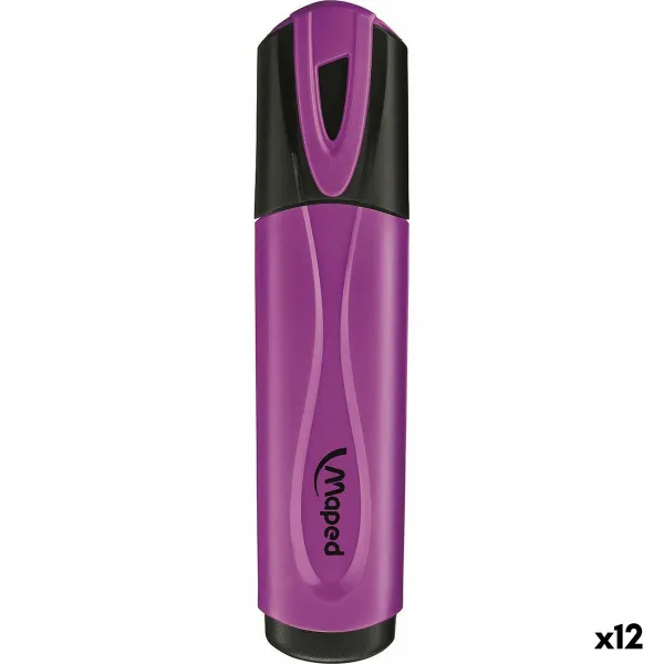 Fluorescencinis žymeklis Maped Peps Classic Violetinė (12 vnt.)