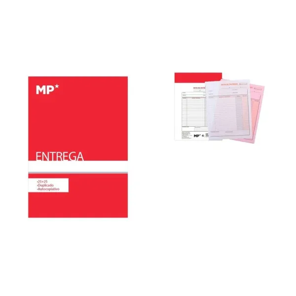 Pristatymo knyga MP 1/4 Pristatymo knyga 14,8 x 21 cm (12 vnt.)