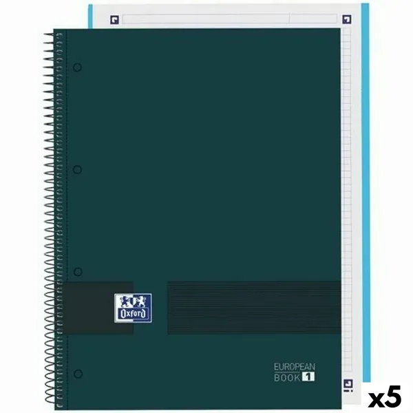 Piezīmju klade Oxford European Book Write&Erase A4 80 Loksnes (5 gb.)