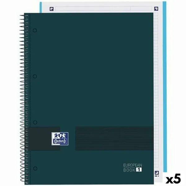 Muistikirja Oxford European Book Write&Erase A4 80 Levyt (5 osaa)