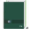 Muistikirja Oxford European Book Write&Erase Armeijan vihreä A4 80 Levyt (5 osaa)