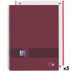 Piezīmju klade Oxford European Book Write&Erase Bordo A4 A4+ 80 Loksnes (5 gb.)