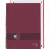 Muistikirja Oxford European Book Write&Erase Burgundi A4 A4+ 80 Levyt (5 osaa)