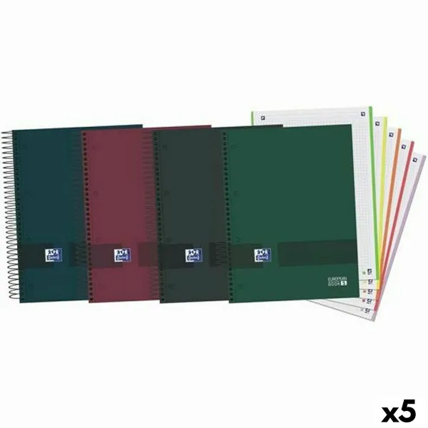 Harjoituskirjasetti Oxford European Book 5 Monivärinen A4 120 Levyt (5 osaa)