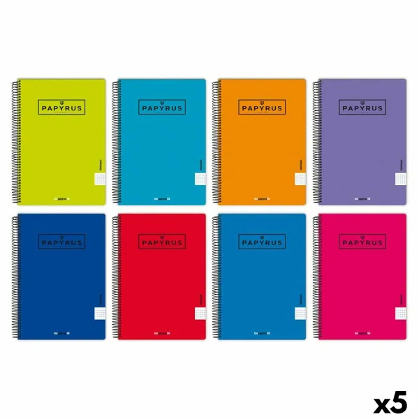 Užrašų knygelė Papyrus 08-Uniclasic Ketvirtis 80 Paklodės (5 vnt.)