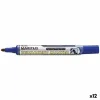 Nuolatinis žymeklis Pentel Maxiflo NLF50 Mėlyna 12 Dalys (12 vnt.)