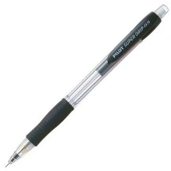 Lyijykynän pidin Pilot Super Grip Musta 0,5 mm (12 osaa)