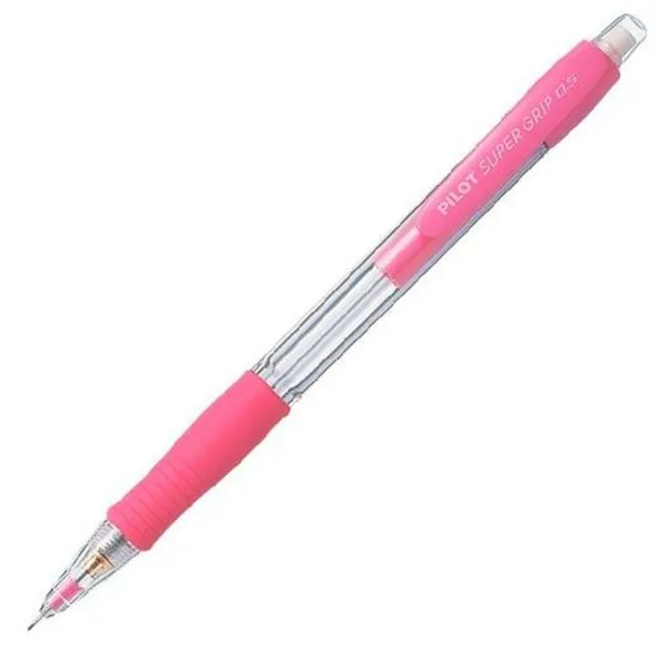 Pieštuko laikiklis Pilot Super Grip Rožinė 0,5 mm (12 vnt.)