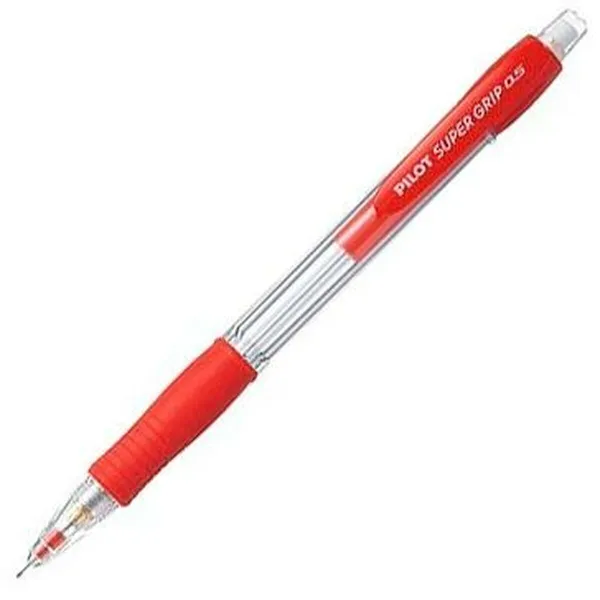 Pieštuko laikiklis Pilot Super Grip Raudona 0,5 mm (12 vnt.)