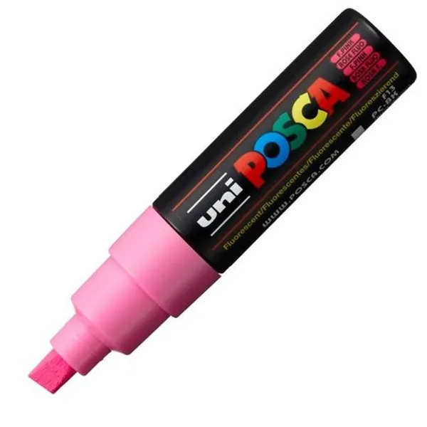 Vilt POSCA PC-8K Roosa 6 Ühikut