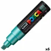 Marķieris POSCA PC-8K Zaļš metāls (6 gb.)