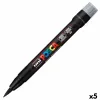 Vilt POSCA PCF-350 Must (5 Ühikut)