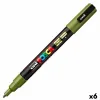 Marker POSCA PC-3M Roheline (6 Ühikut)