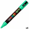 Merkkarikynä/huopakärkitussi POSCA PC-5M Vaaleanvihreä (6 osaa)