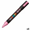 Marker POSCA PC-5M Roosa (6 Ühikut)