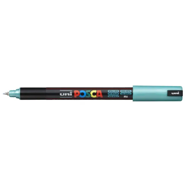 Markeris POSCA PC-1MR metalas Žalia (6 vnt.)