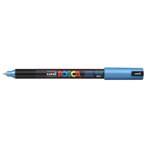 Marker POSCA PC-1MR metalne Sinine (6 Ühikut)