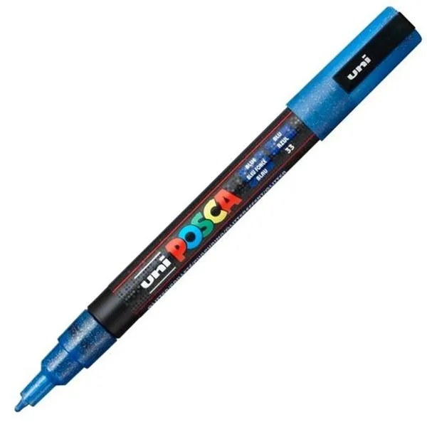 Маркер POSCA PC-3ML Синий (6 штук)