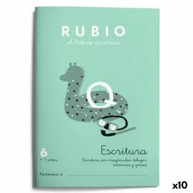 Writing and calligraphy notebook Rubio Nº06 A5 Spāņu 20 Loksnes (10 gb.)