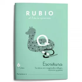 Writing and calligraphy notebook Rubio Nº06 A5 Spāņu 20 Loksnes (10 gb.)