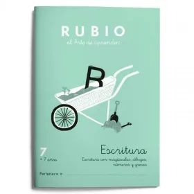 Writing and calligraphy notebook Rubio Nº07 A5 Spāņu 20 Loksnes (10 gb.)