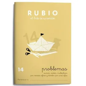 Matemātikas piezīmju grāmatiņa Rubio Nº 14 A5 Spāņu 20 Loksnes (10 gb.)