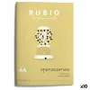 Matematikos pratybų sąsiuvinis Rubio Nº4A A5 Ispanų 20 Paklodės (10 vnt.)