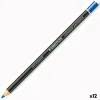 Zīmuļi Staedtler Lumocolor Permanent Glasochrom Permanents Zils (12 gb.)