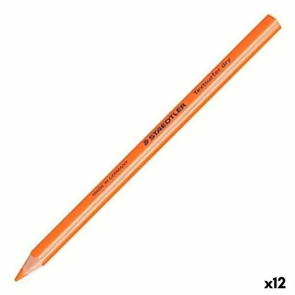 Marker Staedtler Orange Pencil (12 Units)
