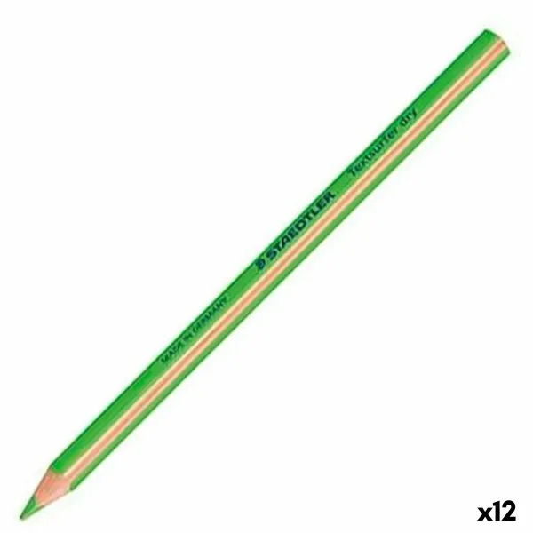 Marker Staedtler Textsurfer Dry Green (12 Units)