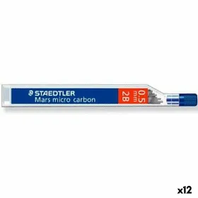 Lyijykynän vaihto-osat Staedtler Mars Micro Carbon 2B 0,5 mm (12 osaa)