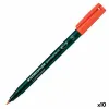 Permanentais marķieris Staedtler Lumocolor 313-2 S Sarkans (10 gb.)