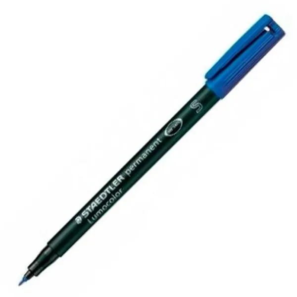 Permanentais marķieris Staedtler Lumocolor 313-3 S Zils (10 gb.)