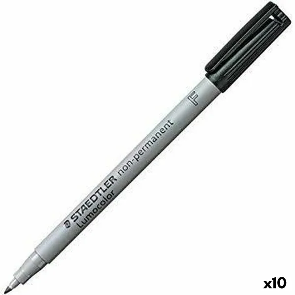 Dekoratyvinių dėžių rinkinys Staedtler Lumocolor 316F  Juoda (10 vnt.)